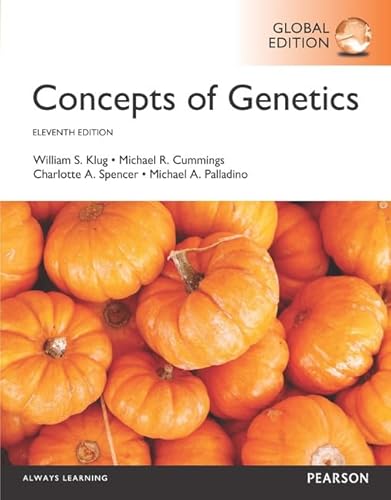 Concepts of Genetics (William S. Klug et al.)